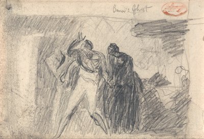 Macbeth: Escena del banquete de George Romney